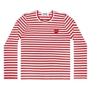 Play Comme des Garçons striped long sleeve shirt